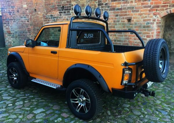 Немецкий пикап Zubr на базе LADA Niva за 3 млн. руб.